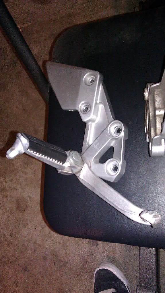 2003 SV650S Rearsets Suzuki SV650 Riders Forum